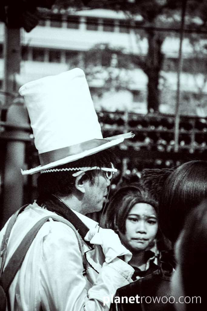 Street performers at Nong Buak Haad Park, Chiang Mai, Northern Thailand⁣⁣⁣⁣, 2020