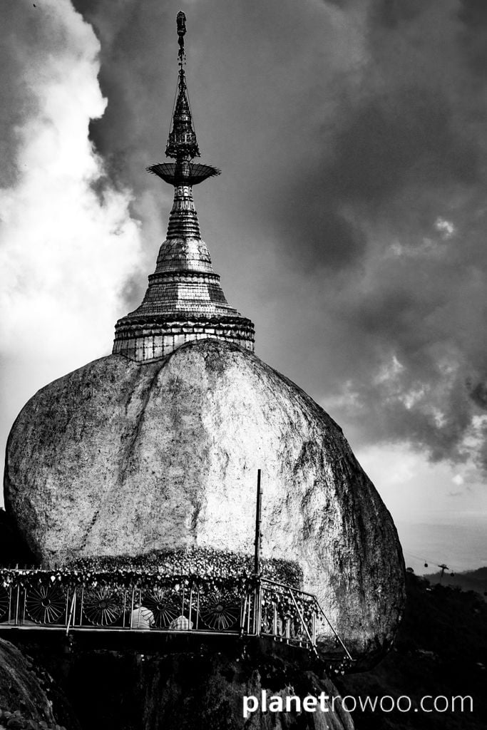 The Golden Rock (Kyaiktiyo Pagoda), Mon State, Myanmar, 2017