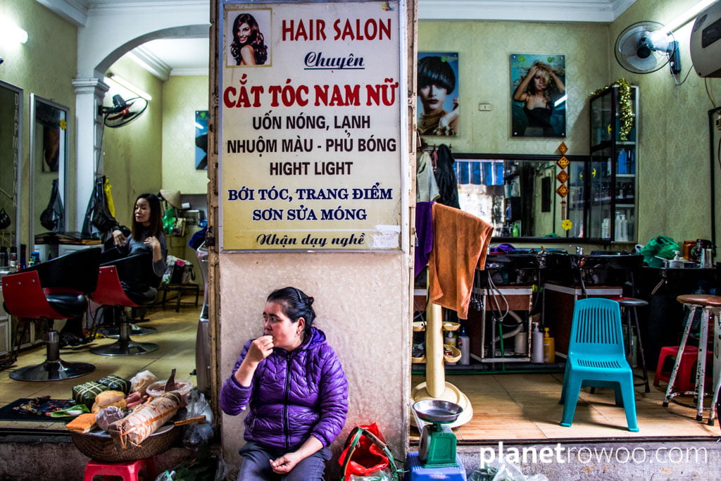 Hair Salon, Hanoi Old Quarter, Vietnam, 2019