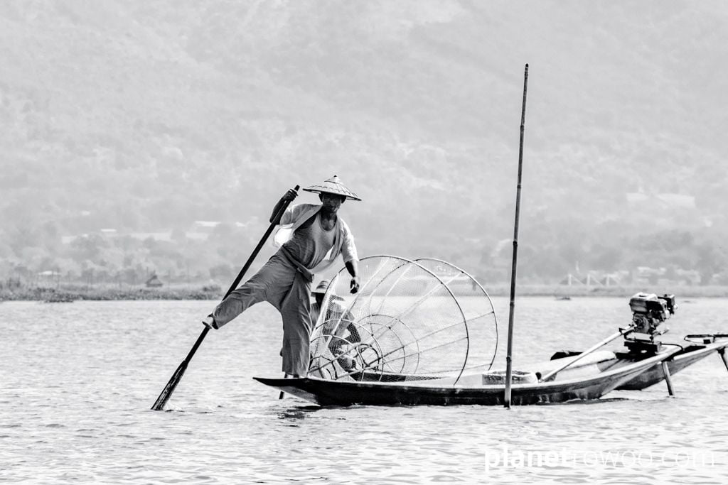 Intha Fisherman, Inle Lake, Shan State, Myanmar, 2017