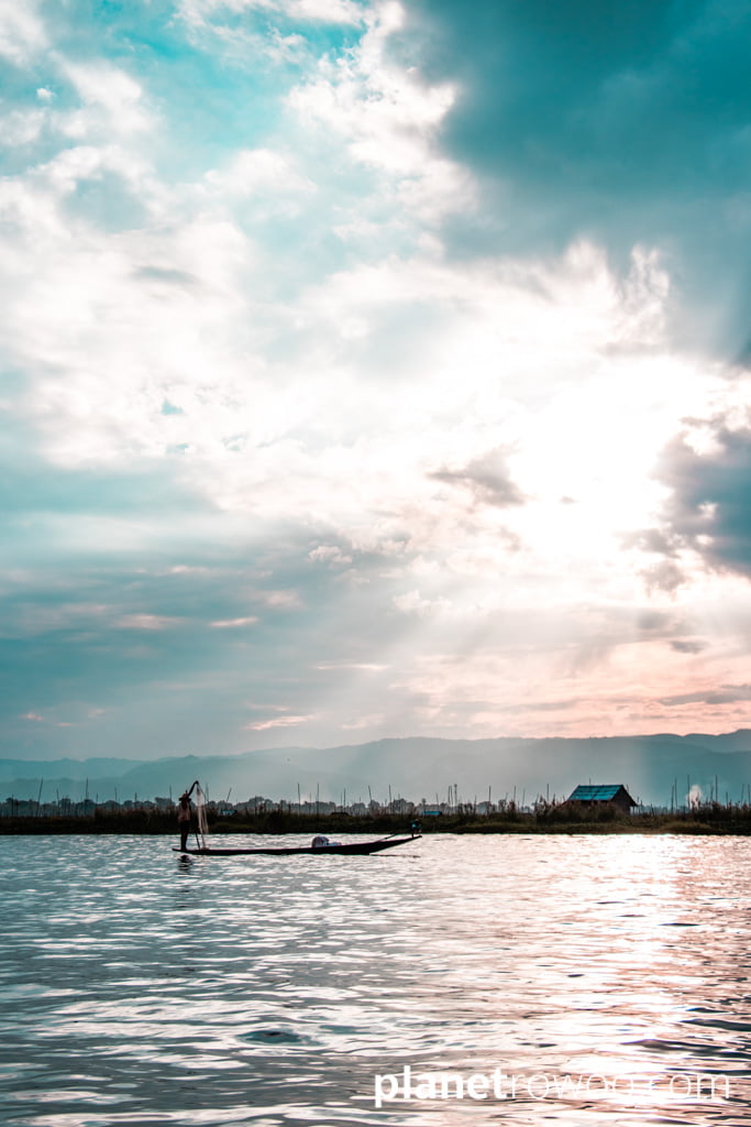 Fisherman, Inle Lake, Shan State, Myanmar, 2017