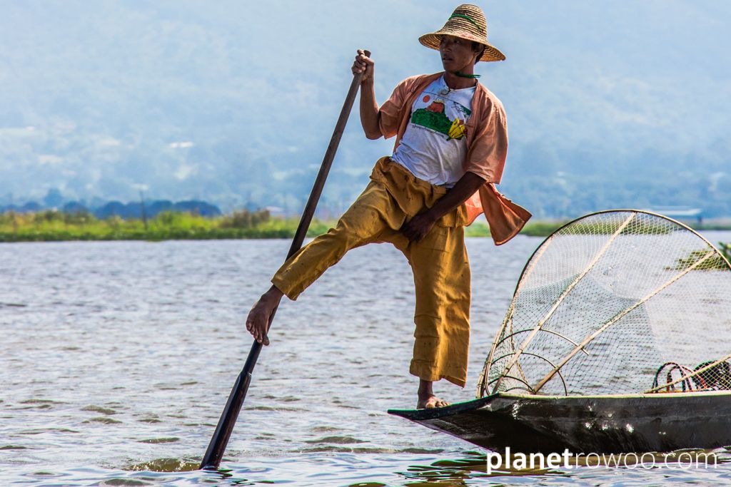 Intha Fisherman, Inle Lake, Shan State, Myanmar, 2017