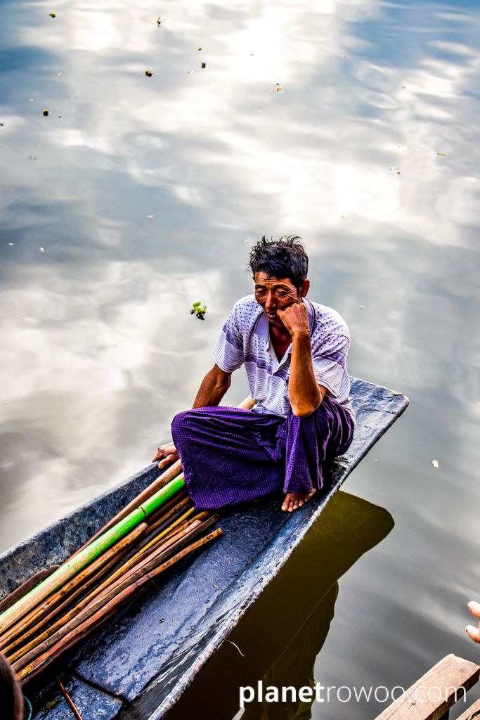 Fisherman, Inle Lake, Shan State, Myanmar, 2017