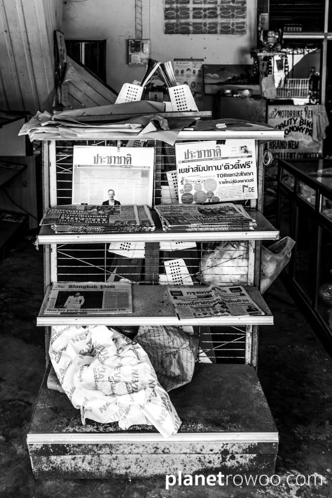 Newsstand, Thong Sala, Ko Phangan, Southern Thailand, 2018