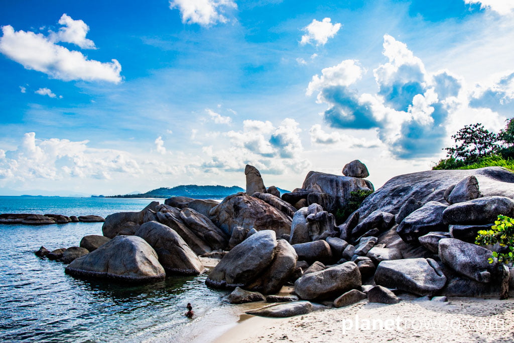 Grandfather Rock (Hin Ta), Lamai Beach, Koh Samui, Southern Thailand, 2020