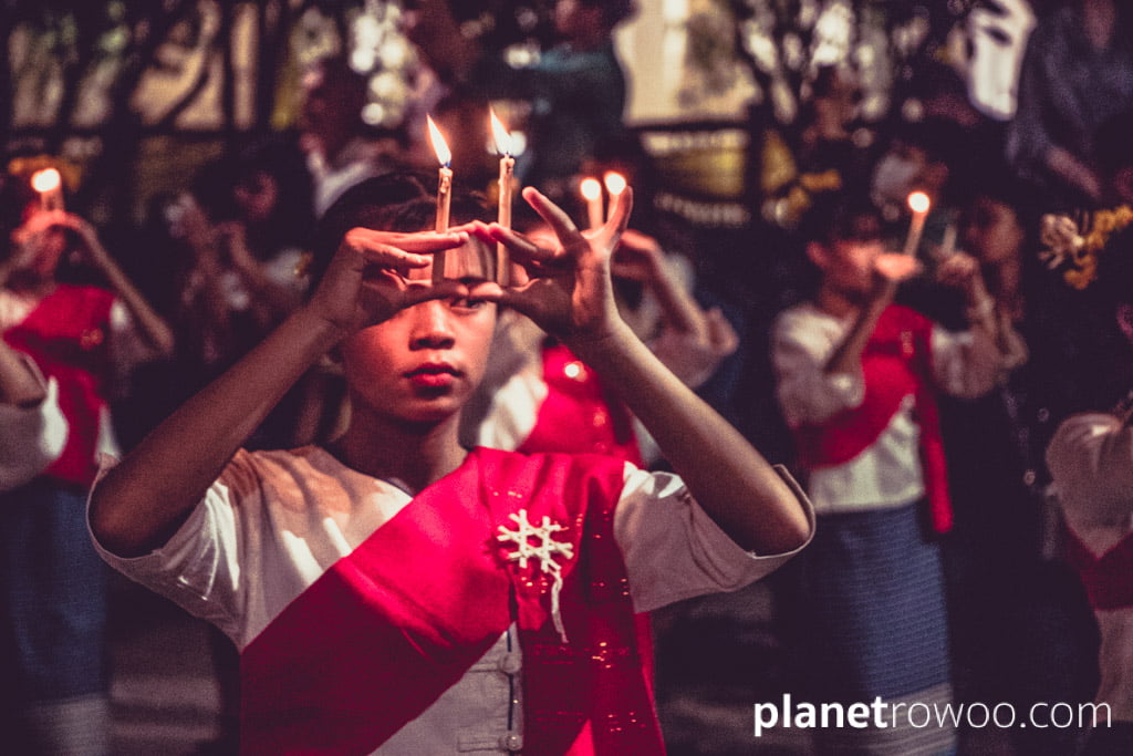 Lanna candle ceremony, Loy Krathong / Yee Peng Festival, Chiang Mai, Thailand⁣⁣⁣⁣, 2019