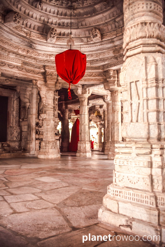 Jain temple, Ranakpur, Rajasthan, Northern India, 2002 (35mm slide film)