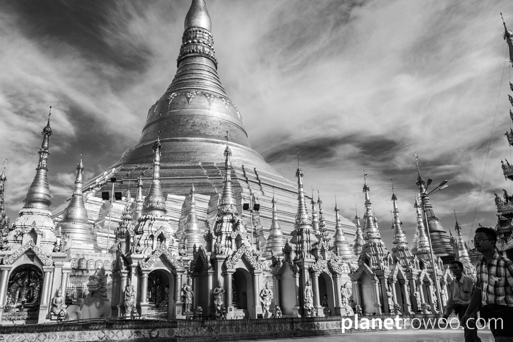 Shwedagon Pagoda, Yangon, Myanmar, 2017