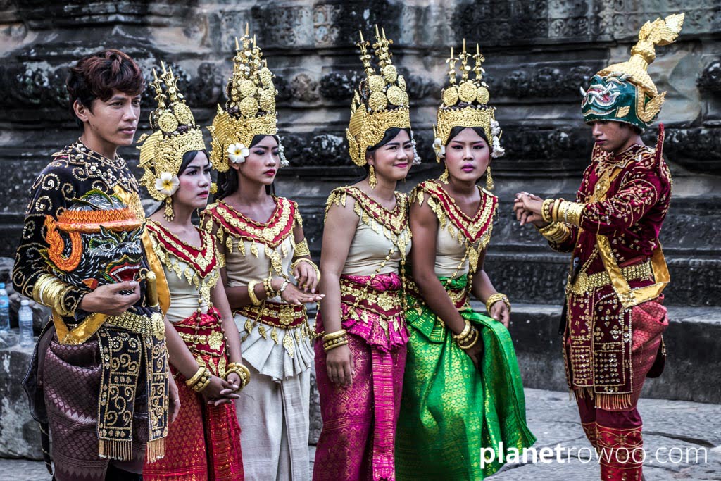 Aspara dancers, Angkor Wat, Siem Reap, Cambodia, 2018