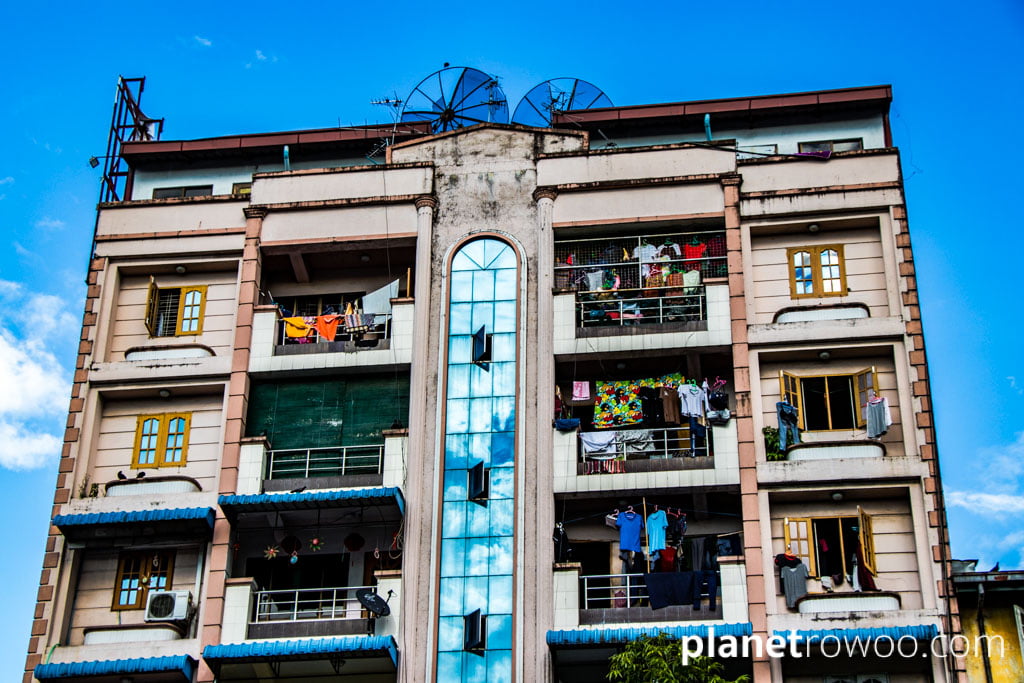 Downtown Yangon Apartment Building, Yangon, Myanmar, 2017